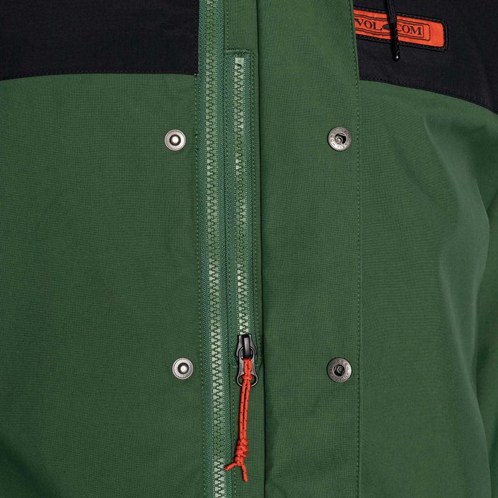 Men's Volcom Longo Gore-Tex snowboard jacket green G0652306 4