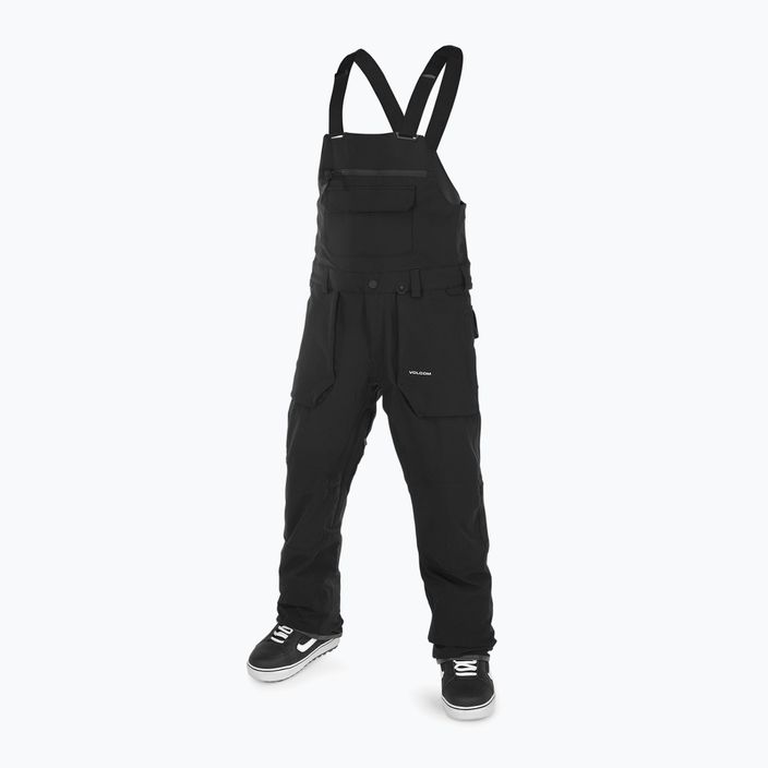 Men's Volcom Roan Bib Overall snowboard trousers black G1352306