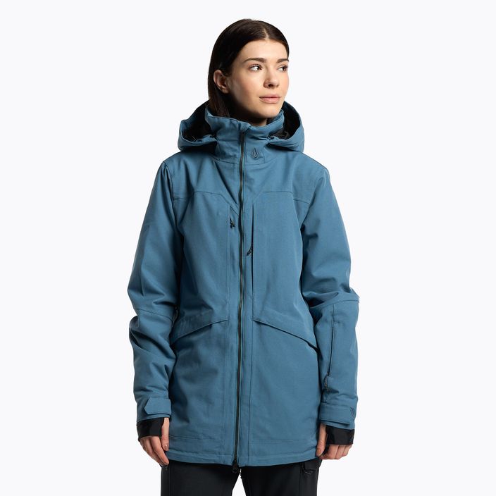 Women's snowboard jacket Volcom Shelter 3D Stretch blue H0452210
