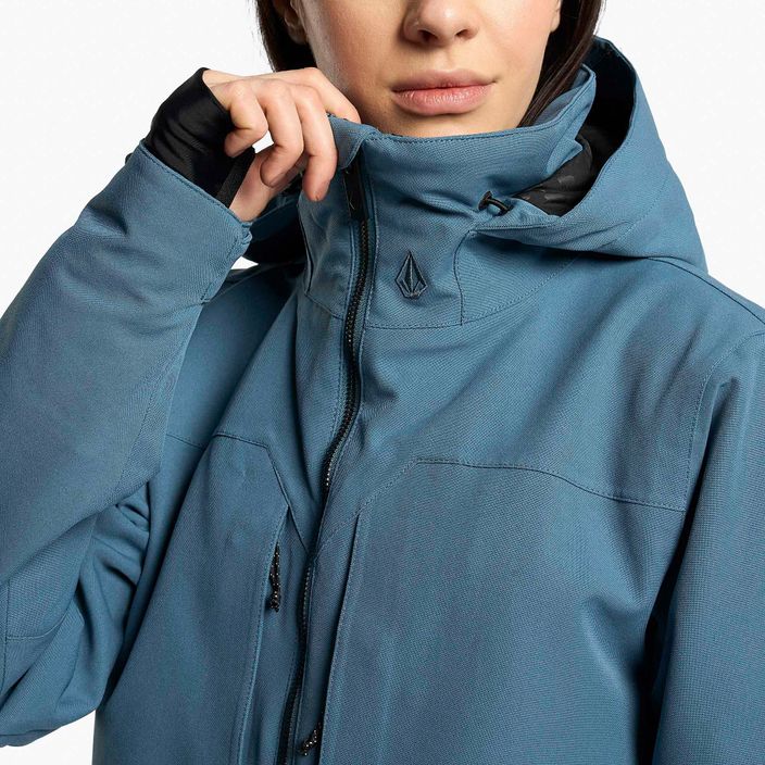Women's snowboard jacket Volcom Shelter 3D Stretch blue H0452210 5