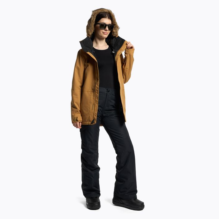 Women's snowboard jacket Volcom Shadow Ins Caramel H0452306 2