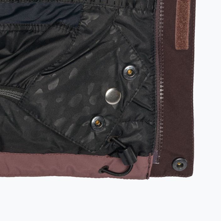 Volcom Aris Ins Gore brown/black snowboard jacket H0452311 6