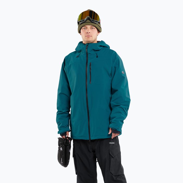 Men's Volcom Tds 2L Gore-Tex snowboard jacket blue