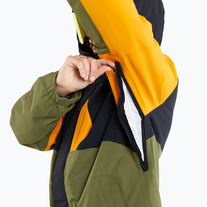 Men's Volcom L Ins Gore-Tex snowboard jacket gold 3