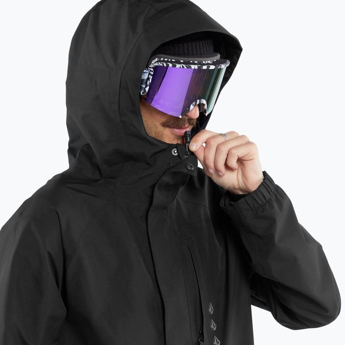 Men's snowboard jacket Volcom Dua Ins Gore-Tex black 4
