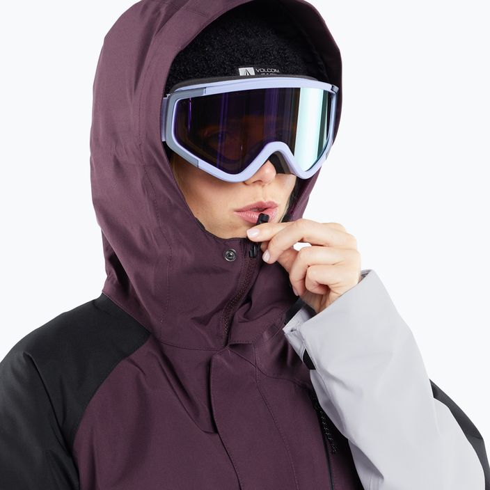Women's snowboard jacket Volcom V.Co Aris Ins Gore-Tex blackberry 9