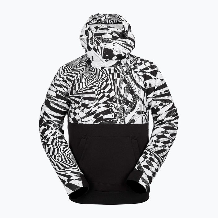 Men's Volcom Hydro Riding Hoodie black/white 5