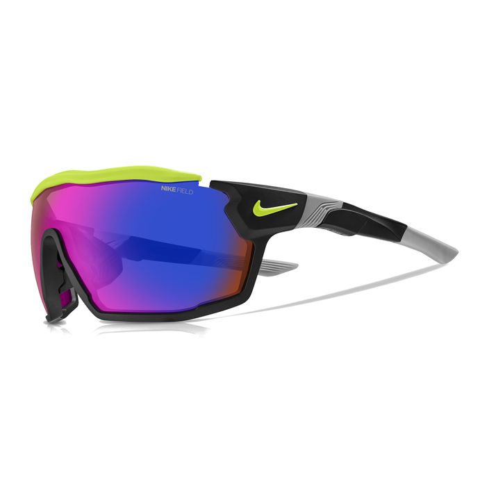 Nike Show X Rush matte black/field tint sunglasses 2