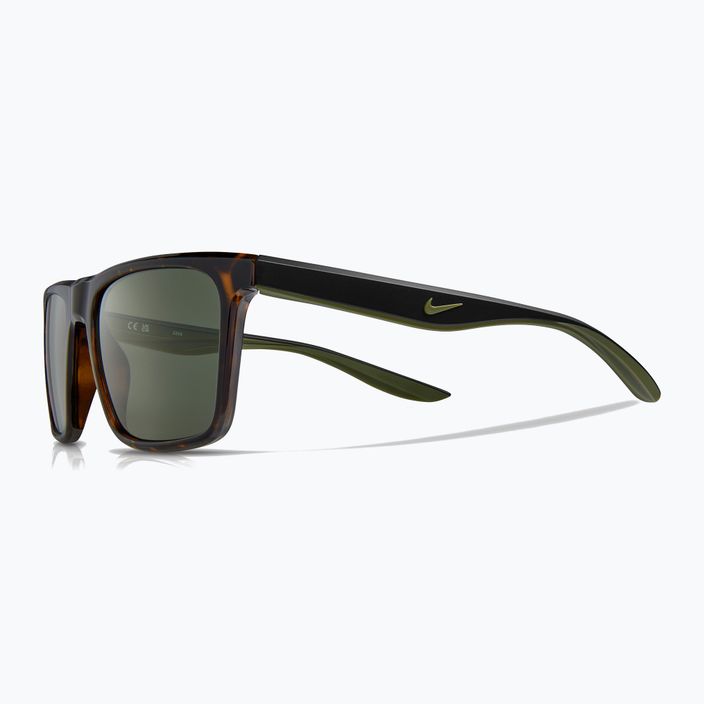 Men's Nike Chak tortoise/green sunglasses 5