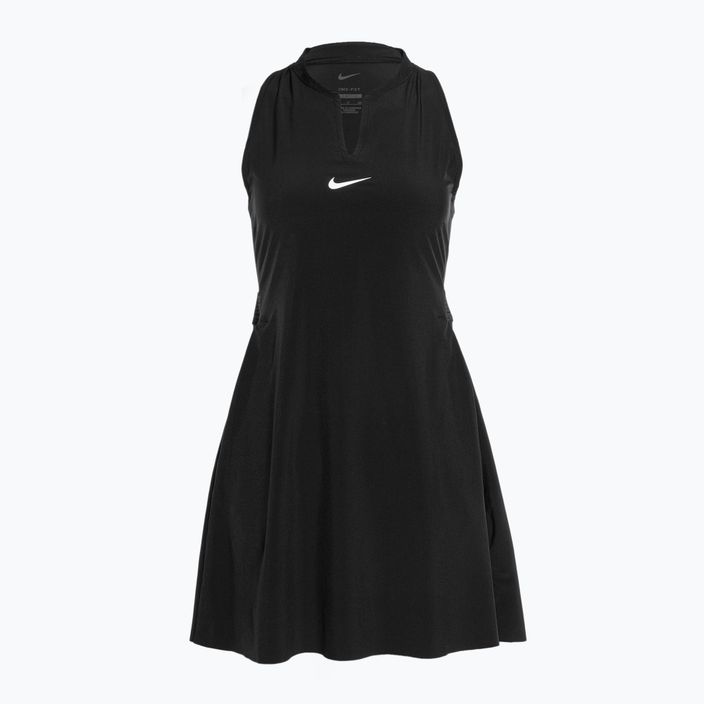 Nike Dri-Fit Advantage black/white tennis dress
