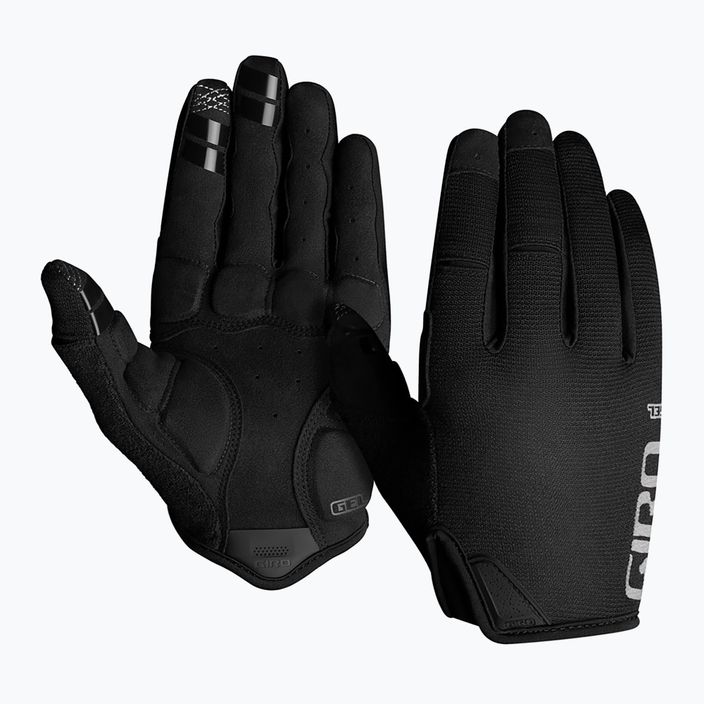 Men's cycling gloves Giro DND Gel black