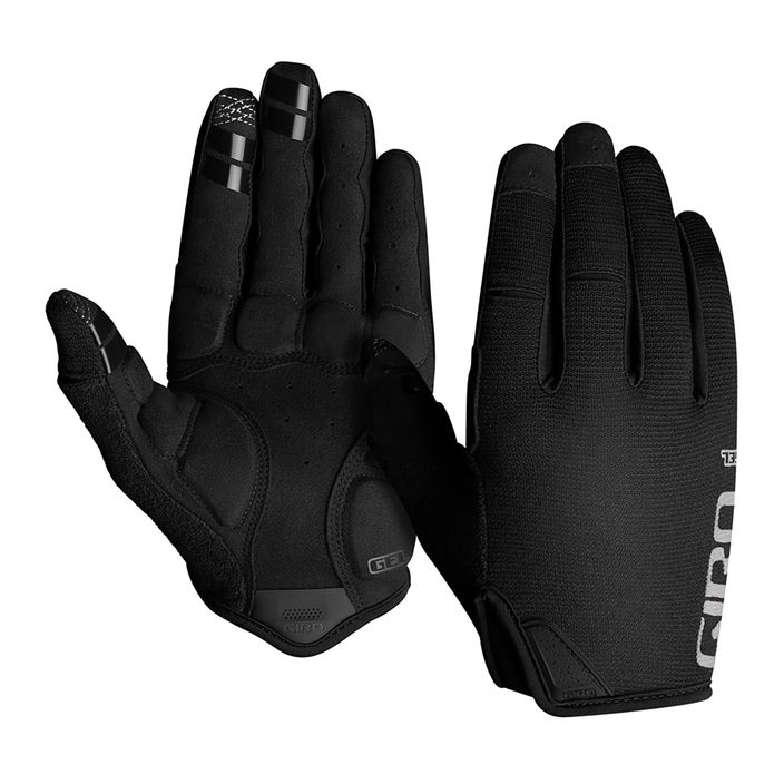 Men's cycling gloves Giro DND Gel black 2