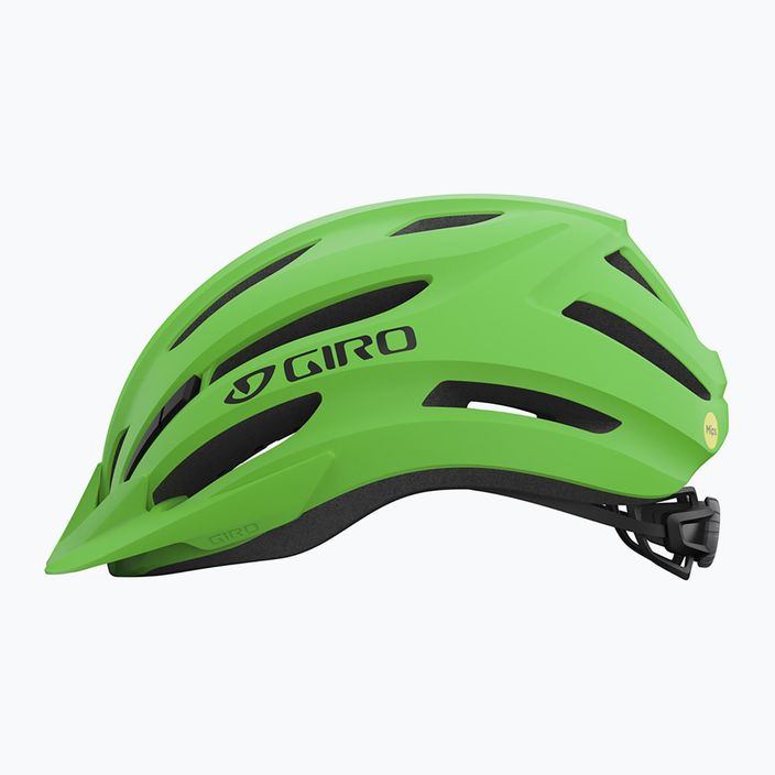 Giro Register II matte bright green children's bike helmet 2