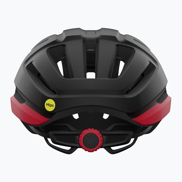 Giro Isode II Integrated MIPS bicycle helmet matte black/red 3