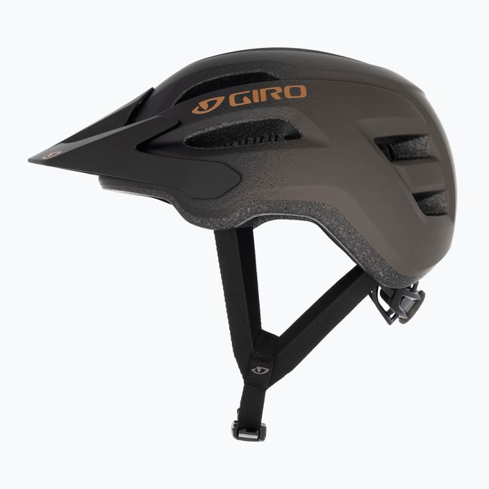 Giro Fixture II bike helmet matte black trail green 5