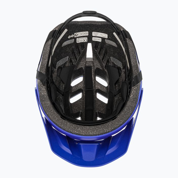 Giro Fixture II bicycle helmet matte trim blue 6