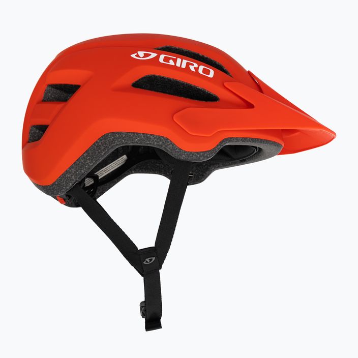 Giro Fixture II bike helmet matte trim red 4