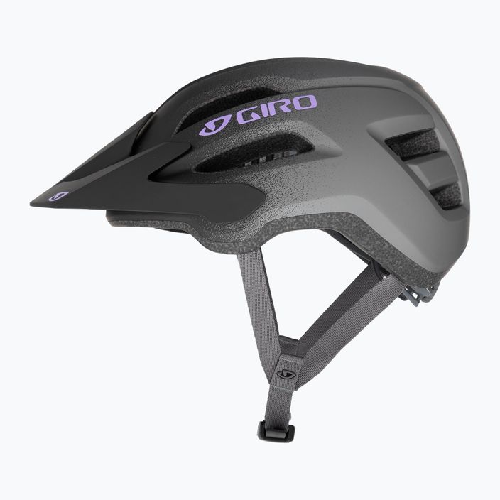 Women's cycling helmet Giro Fixture II W matte black titanium fade 4