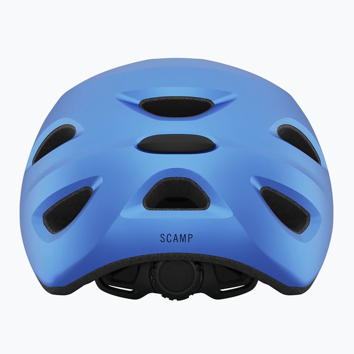 Giro Scamp matte ano blue children's bike helmet 3