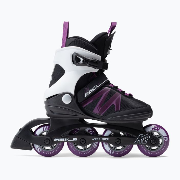 Women's roller skates K2 Kinetic 80 Pro XT black 30G0819.1.1.060 2