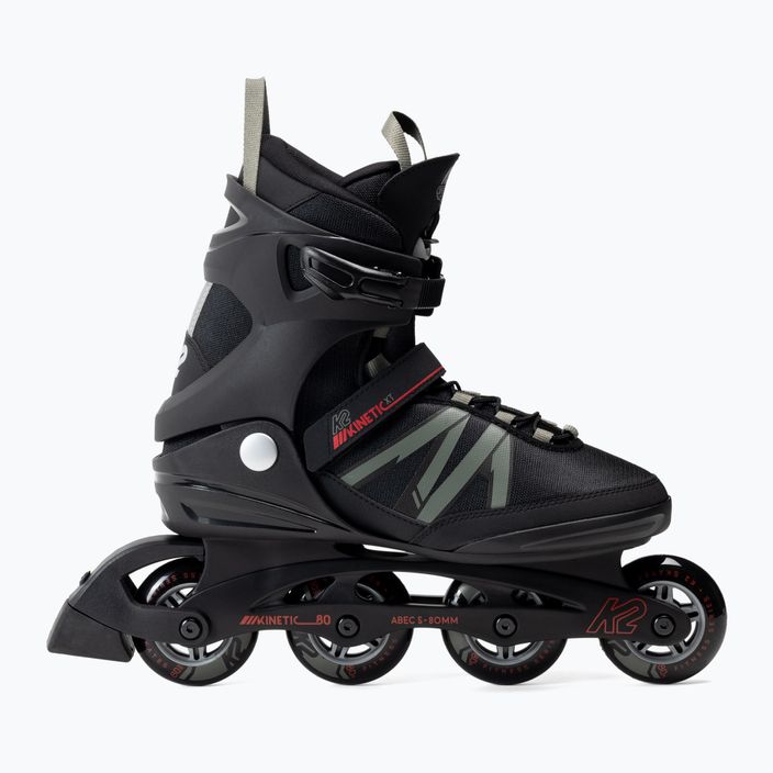 Men's roller skates K2 Kinetic 80 Pro XT black 30G0818.1.1.080 2