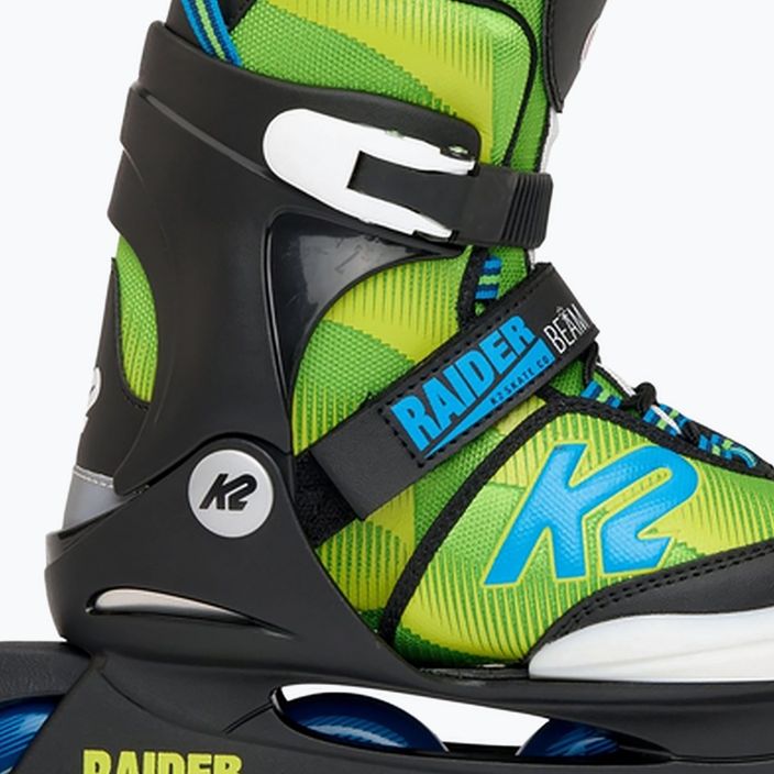 K2 Raider Beam children's roller skates green-blue 30H0410/11 10
