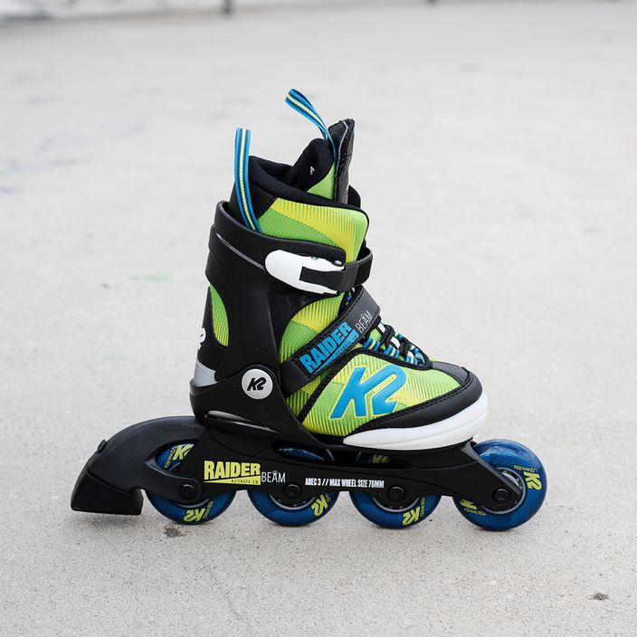 K2 Raider Beam children's roller skates green-blue 30H0410/11 13