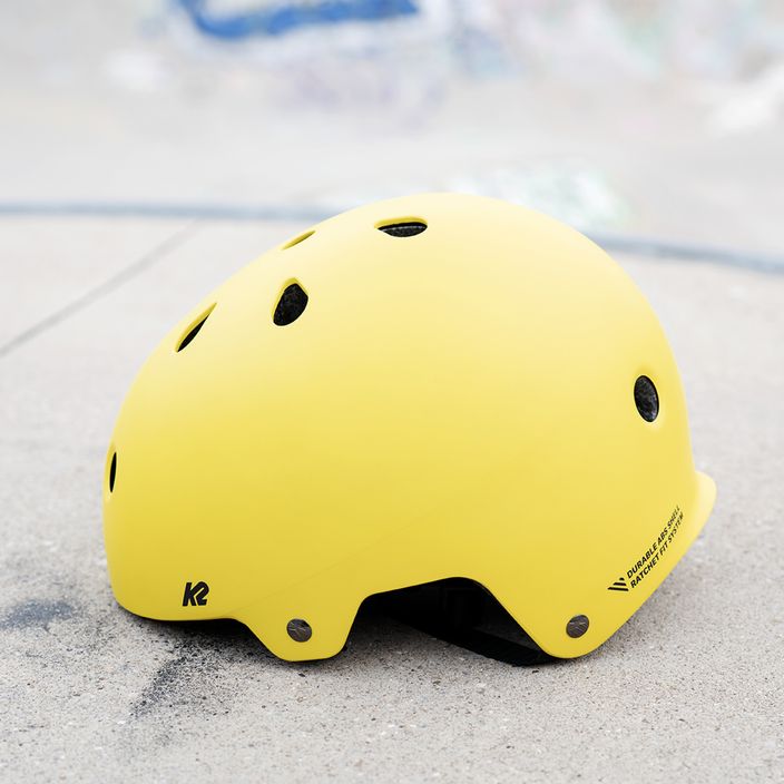 K2 Varsity helmet yellow 30H4100/13 8