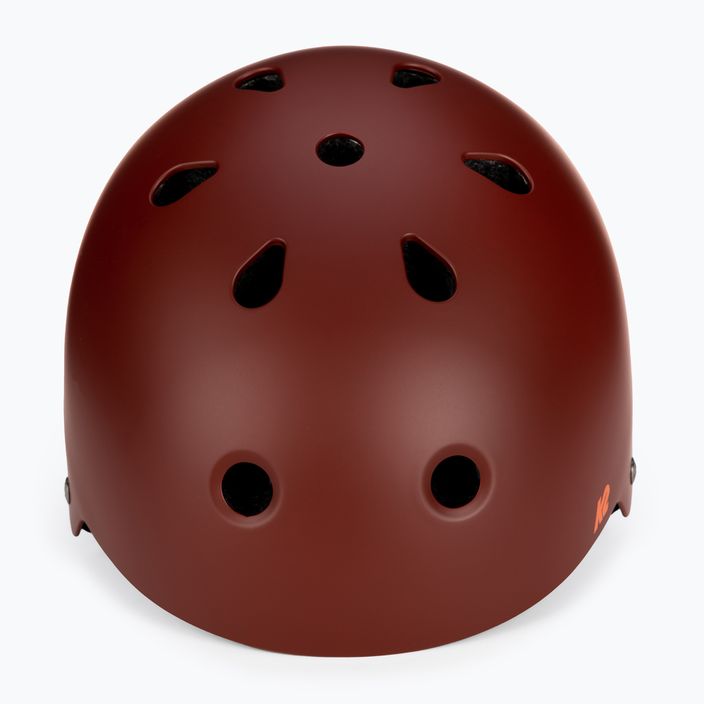 K2 Varsity Pro red-orange helmet 2