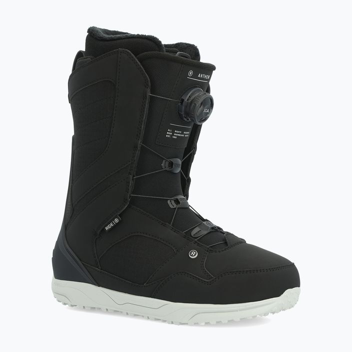Men's snowboard boots RIDE Anthem black 6
