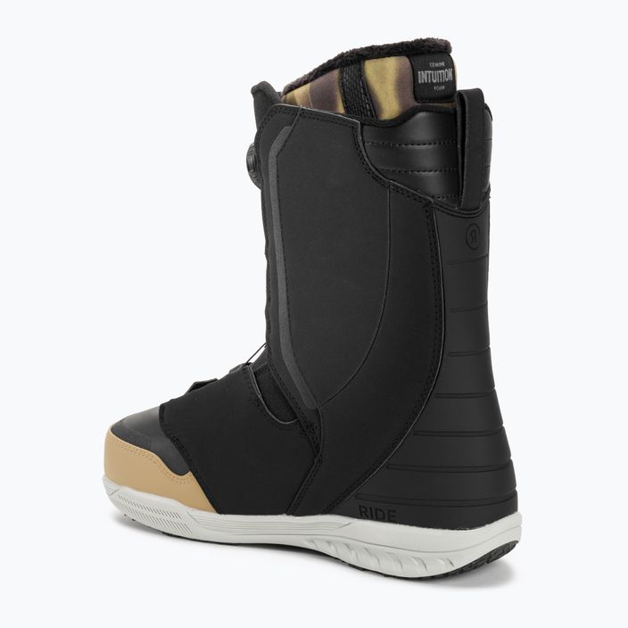 Men's snowboard boots RIDE Lasso Pro Wide black 2