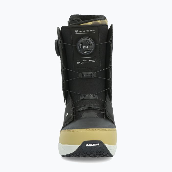 Men's snowboard boots RIDE Lasso Pro Wide black 8