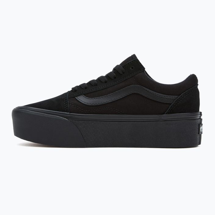 Vans shoes UA Old Skool Stackform black/black 4