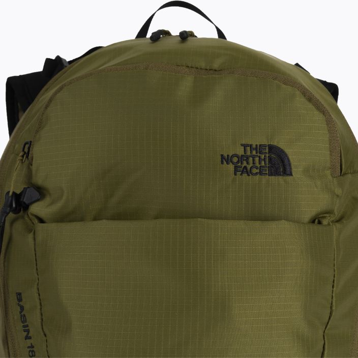 The North Face Basin 18 l hiking backpack olive NF0A52CZWMB1 4