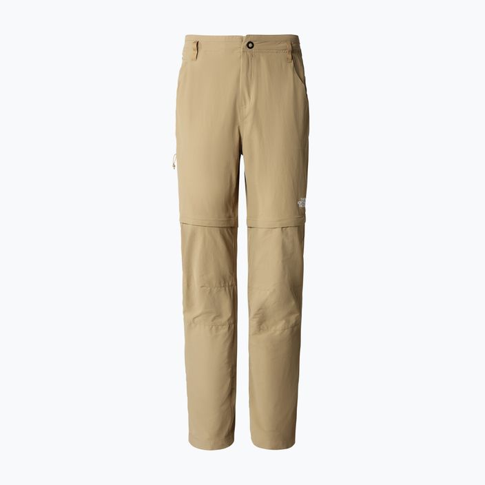 Women's trekking trousers The North Face Exploration Conv Reg Straight beige NF0A7Z97PLX1