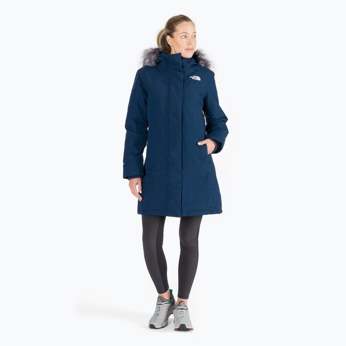 Women's winter jacket The North Face Arctic Parka navy blue NF0A4R2V8K21 2