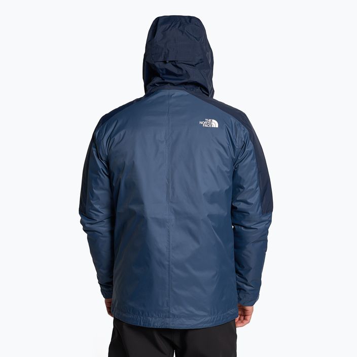 Men's down jacket The North Face New Dryvent Down Triclimate shady blue/summit navy 2