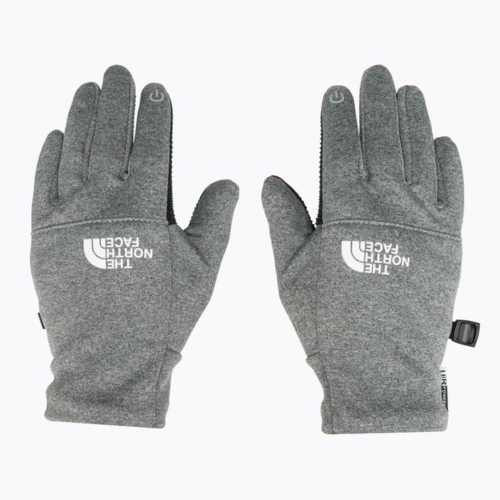 Children's trekking gloves The North Face Recycled Etip medium grey heather 3