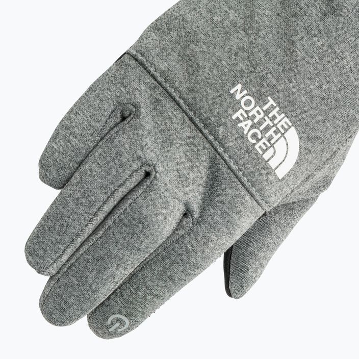 Children's trekking gloves The North Face Recycled Etip medium grey heather 4