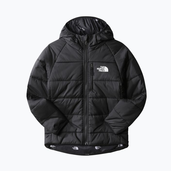 The North Face Reversible Perrito children's down jacket black NF0A7X4QOEO1