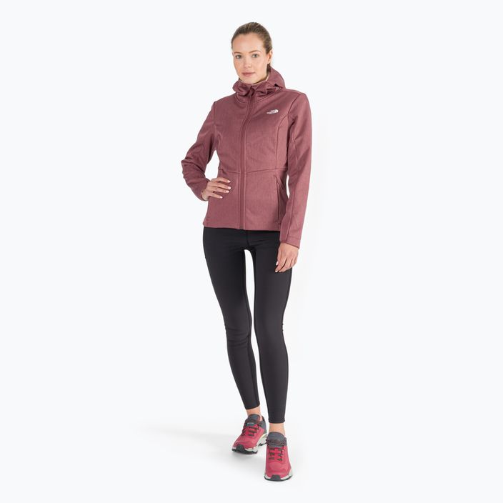 Women's softshell jacket The North Face Quest Highloft Soft Shell pink NF0A3Y1K7A21 2