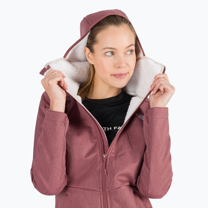 Women's softshell jacket The North Face Quest Highloft Soft Shell pink NF0A3Y1K7A21 7