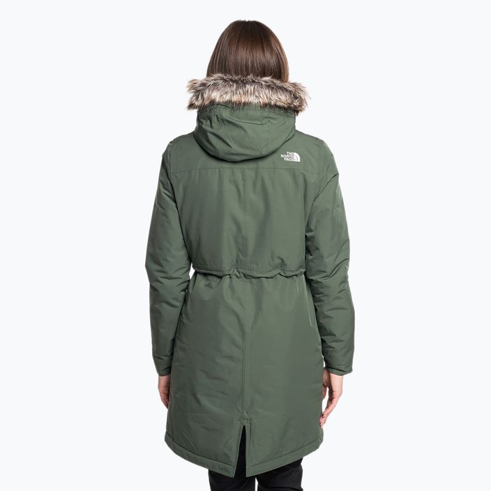 Women's winter jacket The North Face Zaneck Parka green NF0A4M8YNYC1 2