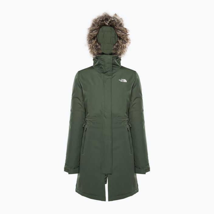 Women's winter jacket The North Face Zaneck Parka green NF0A4M8YNYC1 5
