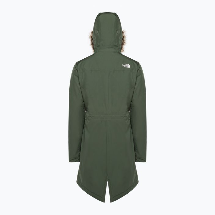 Women's winter jacket The North Face Zaneck Parka green NF0A4M8YNYC1 6