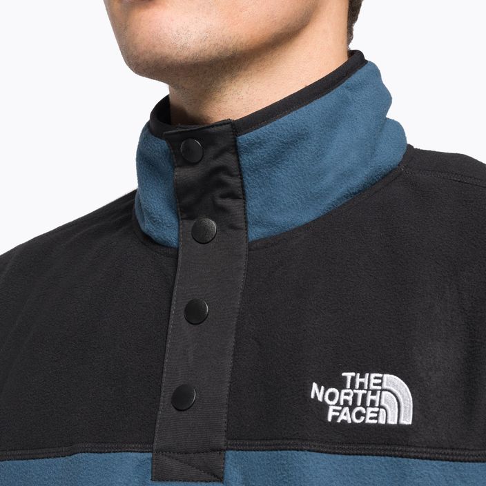 Men's fleece sweatshirt The North Face Homesafe Snap Neck Fleece Pullover blue NF0A55HMMPF1 7