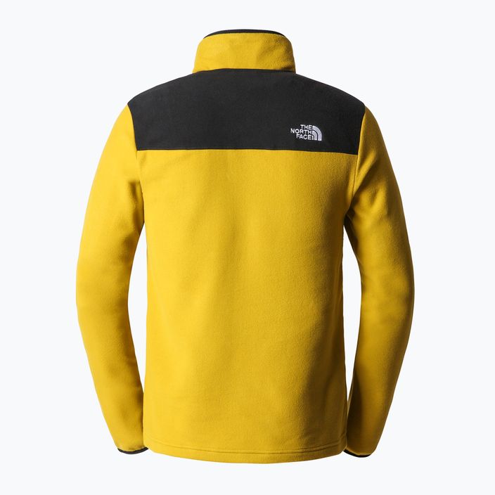 Men's fleece sweatshirt The North Face Homesafe Snap Neck Fleece Pullover yellow NF0A55HM76S1 9