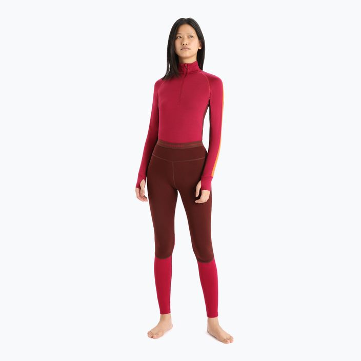Women's thermal pants icebreaker ZoneKnit 260 200 brown IB0A56HJ7251 2