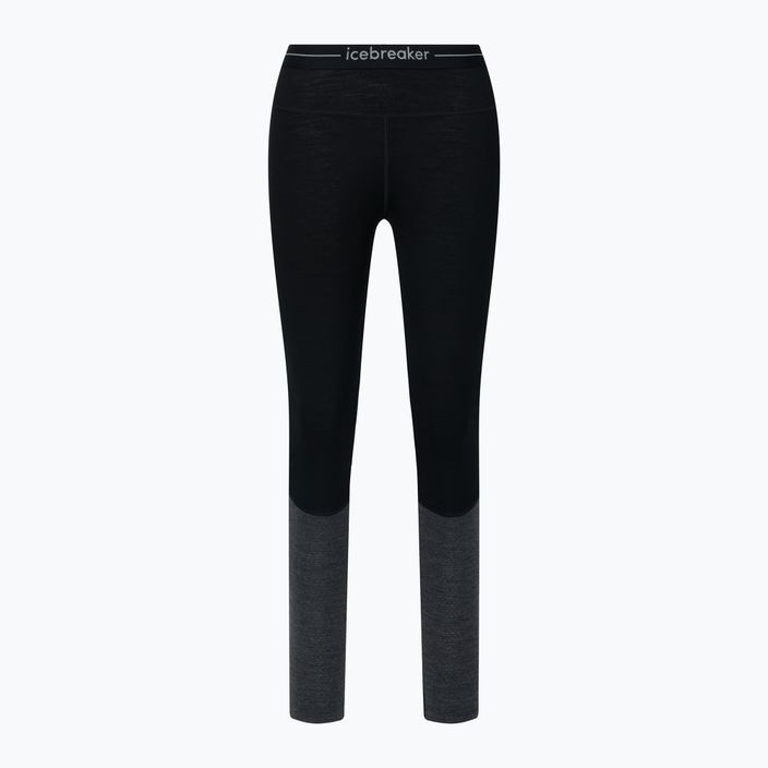 Women's thermal pants icebreaker ZoneKnit 200 001 black/grey IB0A56HE0911 7