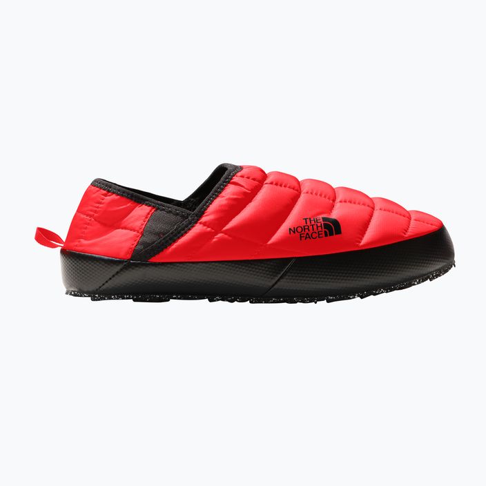 Men's winter slippers The North Face Thermoball Traction Mule V red/black 8